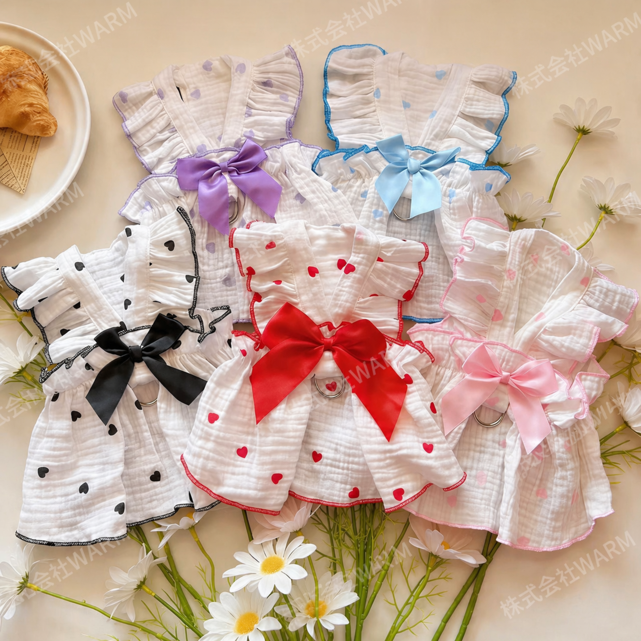 ハート柄シリーズ商品画像