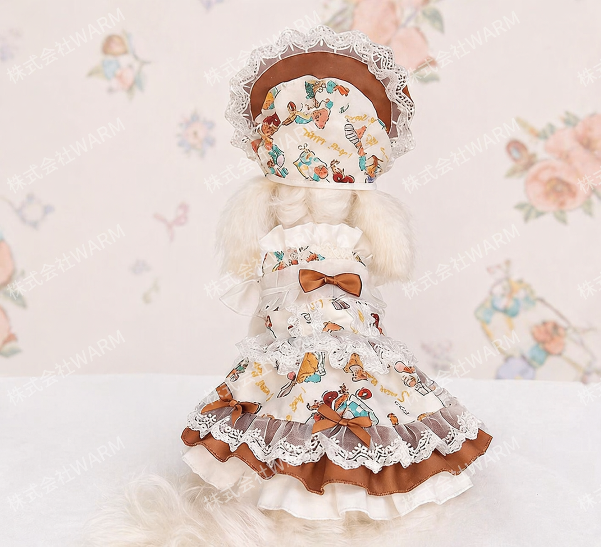 ブラウンクラシックドレス商品画像